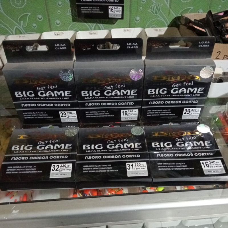 senar blood big game