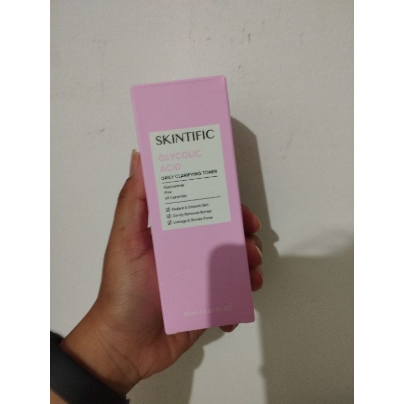 Clearance SKINTIFIC GLYCOLIC ACID TONER