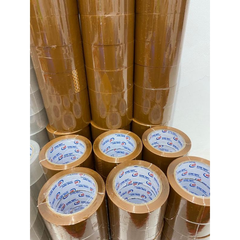 

HJK Lakban Bening 90 yard x 45 mm Star Tape (Per 6 pcs)