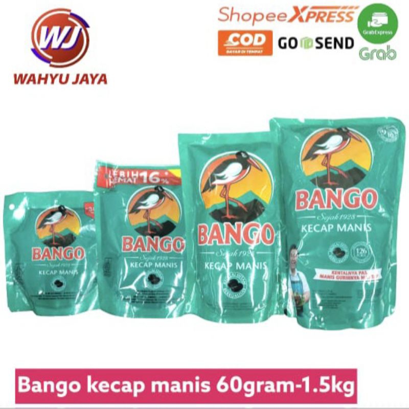 

Bango kecap manis refill 60gram/210gram/550gram/