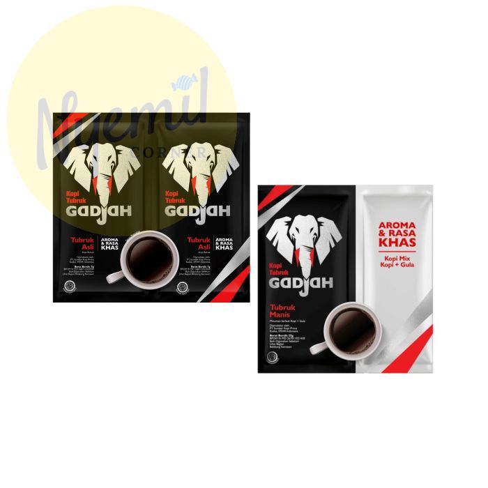 

Gadjah Kopi Tubruk 7gr x 100pcs