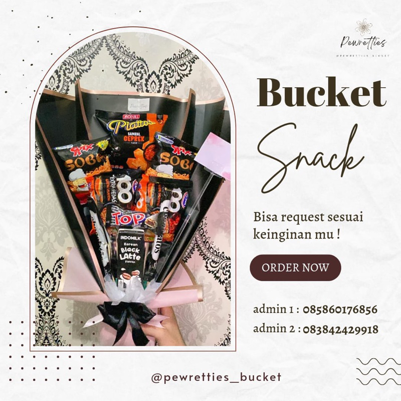 Bucket Bouquet Snack