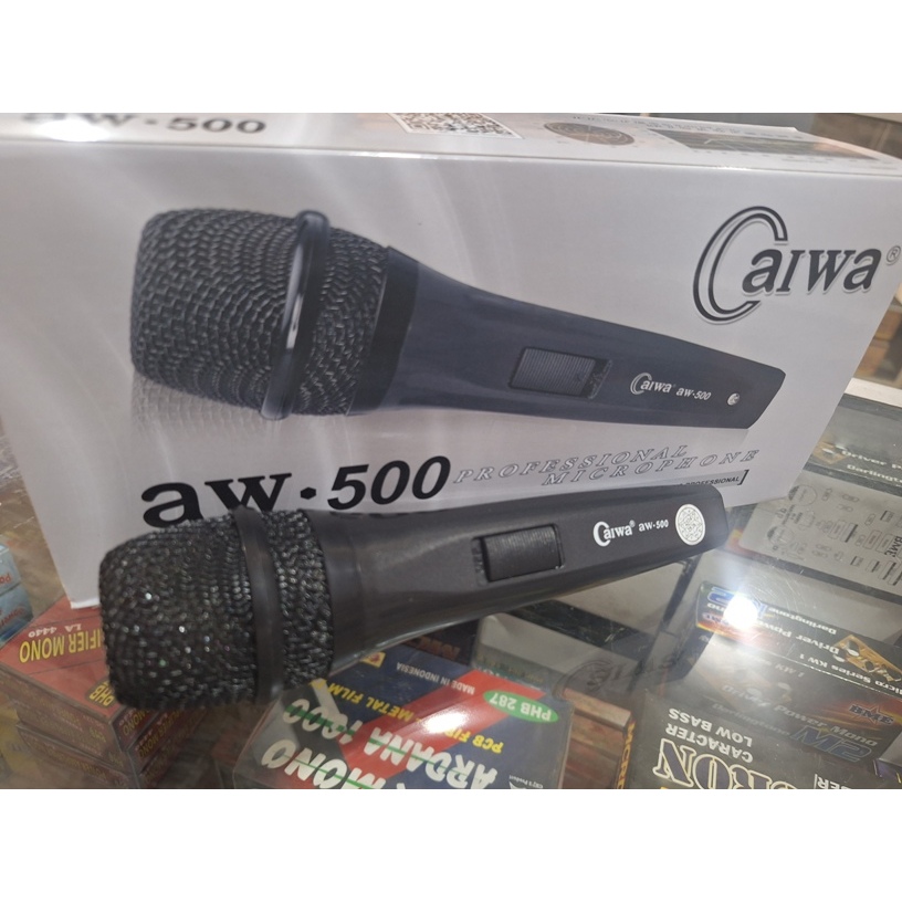 Microphone MIC Cable KARAOKE PROFESIONAL C AIWA AW500 CAIWA