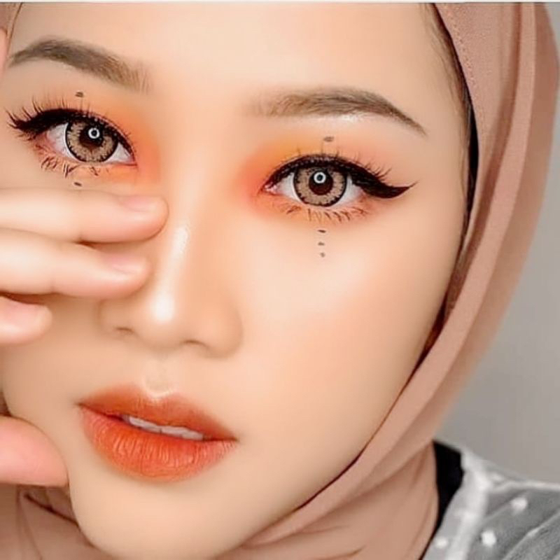 SOFTLENS KPOP BROWN BIGEYES 16mm