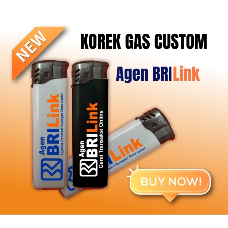 Korek Gas Korek Api Custom BRILINK Korek Api Custom