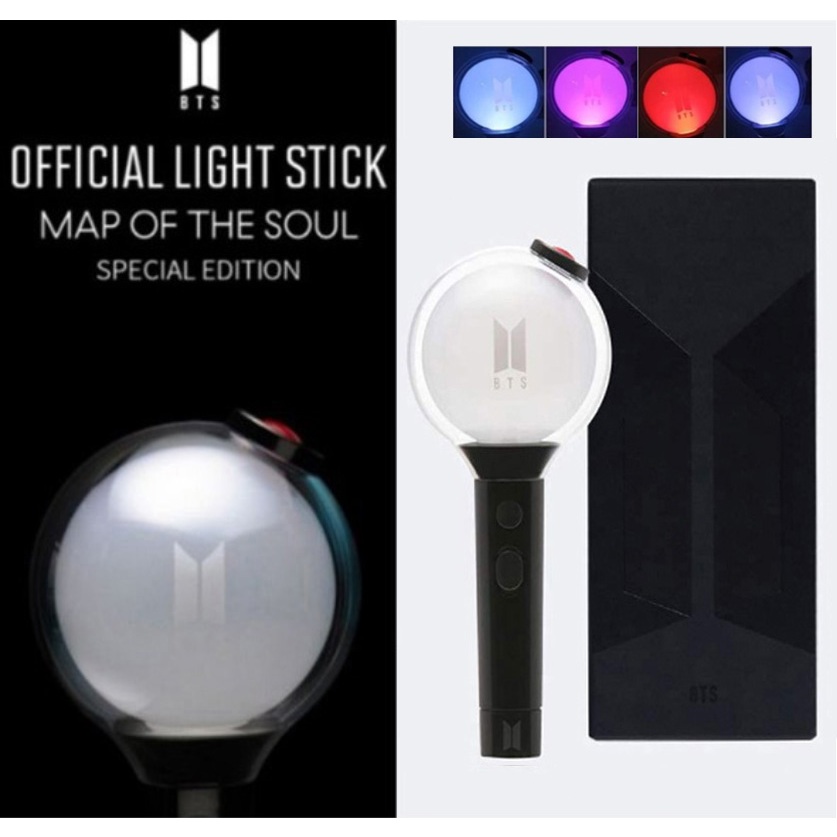 【COD & READYSTOCK】Lightstick BTS ARMY BOMB VER 4 BTS Official Lightstick Ver 4 Special Edition