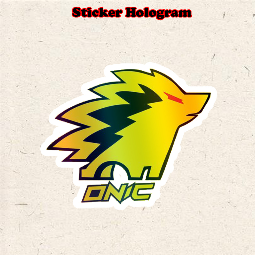 

Stiker Hologram ONIC Mobile legend ukuran 8 cm