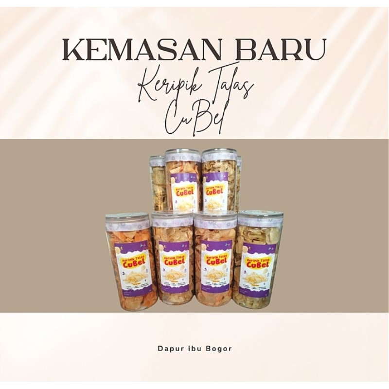 

Keripik Talas CuBel Toples Original