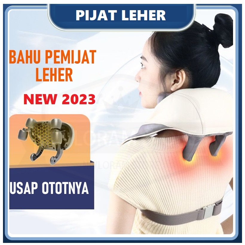 KODE 2023 - Peralatan rumah terapi leher punggung bahu + pijat Baru Adonan Leher dan Bahu Pijat Tali