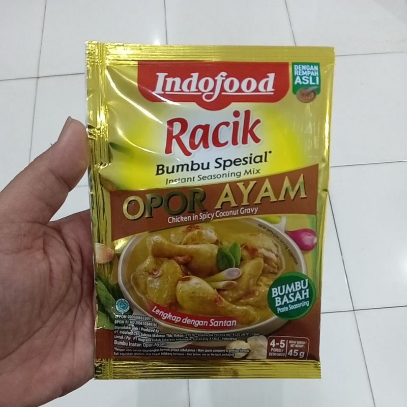 

Mahbubah - Indofood Racik 45 g Bumbu Spesial Opor Ayam