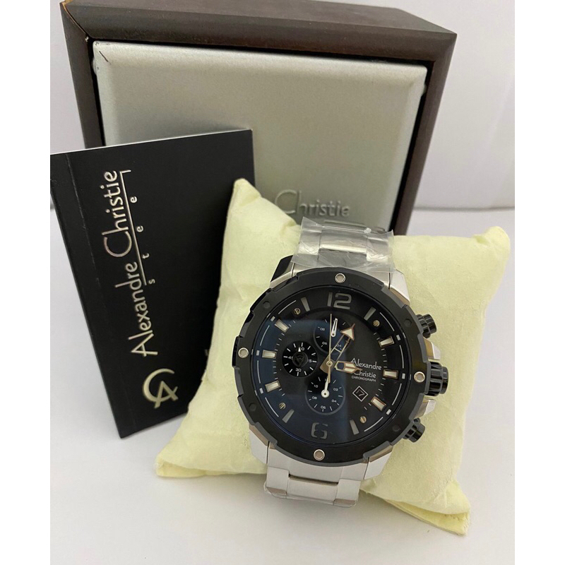 Jam tangan Alexandre Christie AC6410 silver