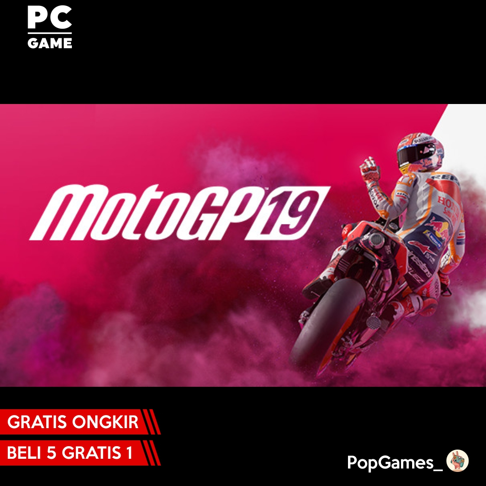 MOTO GP 19 PC GAME | Beli 5 Gratis 1 | Game PC terlengkap | Game PC Termurah | Free Download Game PC