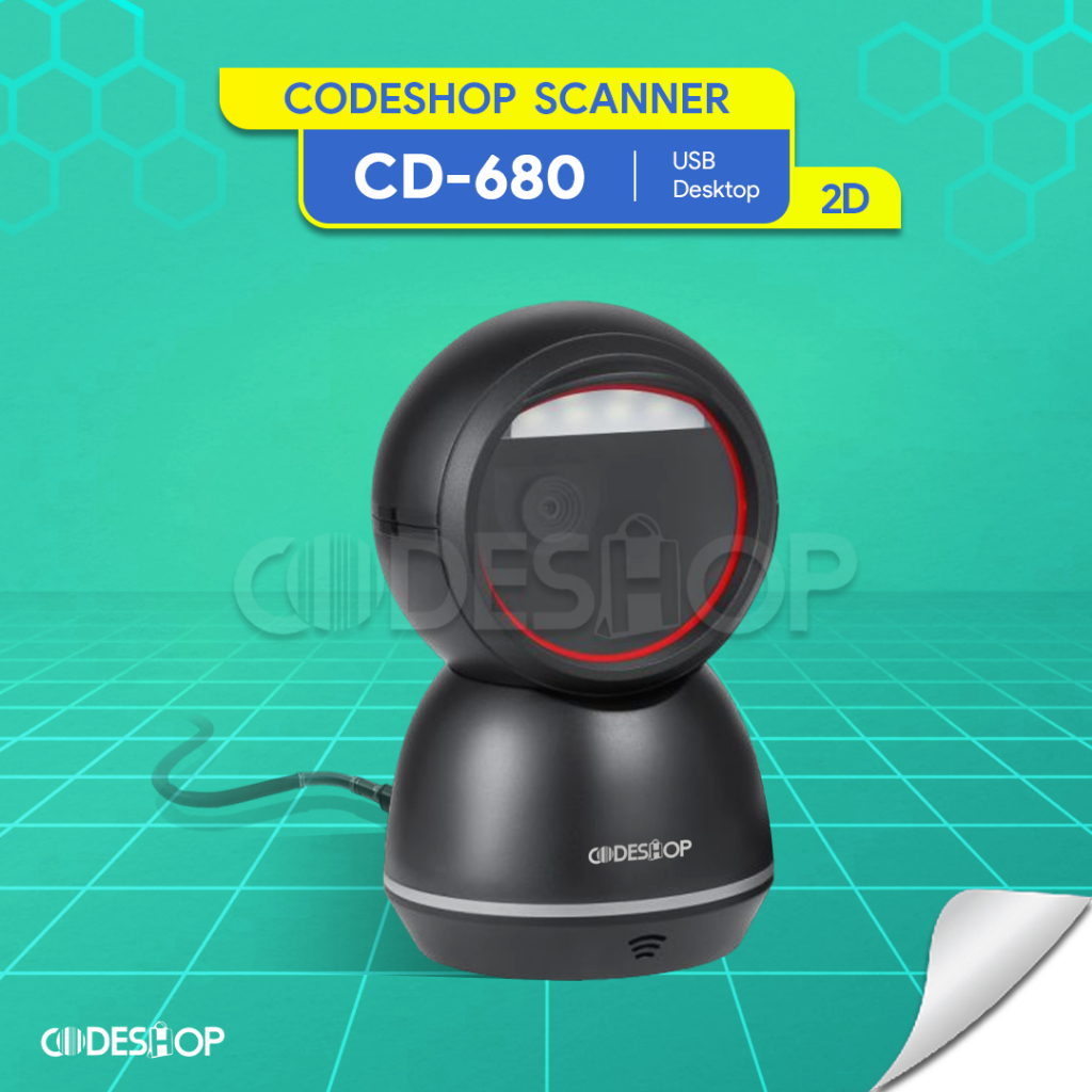 Scanner Barcode 2 Dimensi Codeshop CD680
