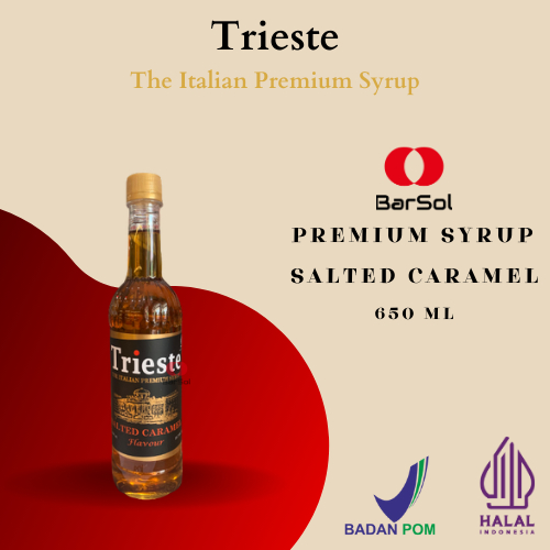 

Trieste Syrup Salted Caramel 650 Ml - Barsol Indonesia