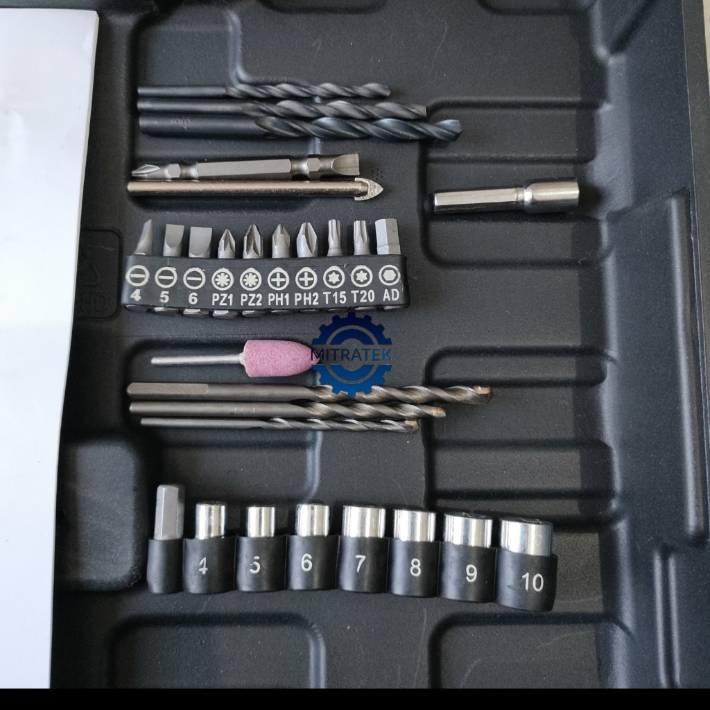 Tivana Home Bor Jld 13Mm Jld 8013 Bor Beton Kayu Besi Tembok Bor Listrik Variable Speed