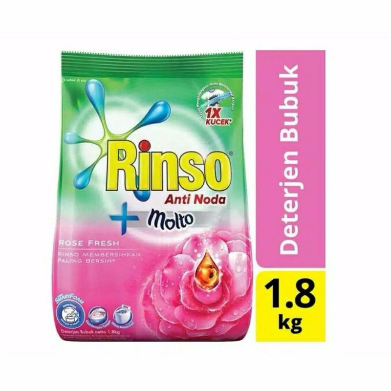 Detergent bubuk / Rinso 1,8kg