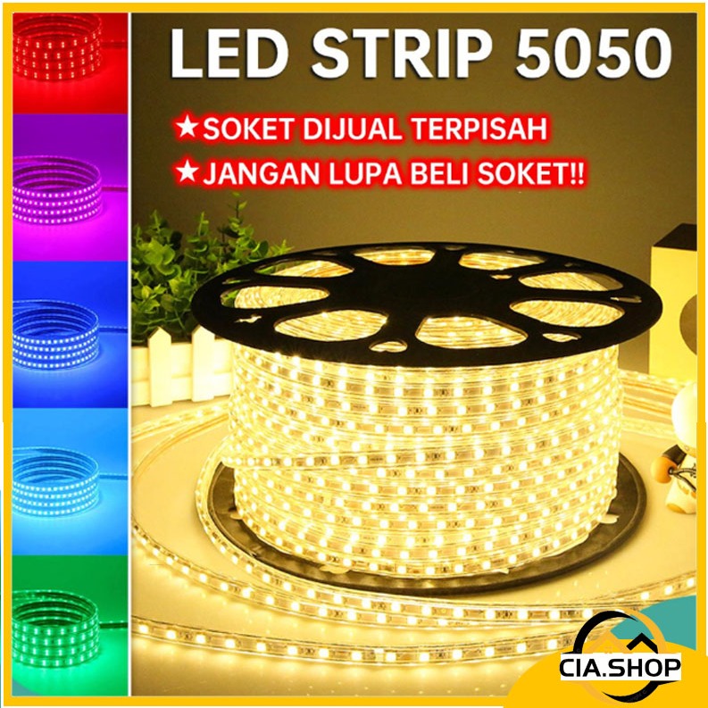 Meteran Lampu Led Strip 5050 Smd Per Meter Led Strip 5050 Smd