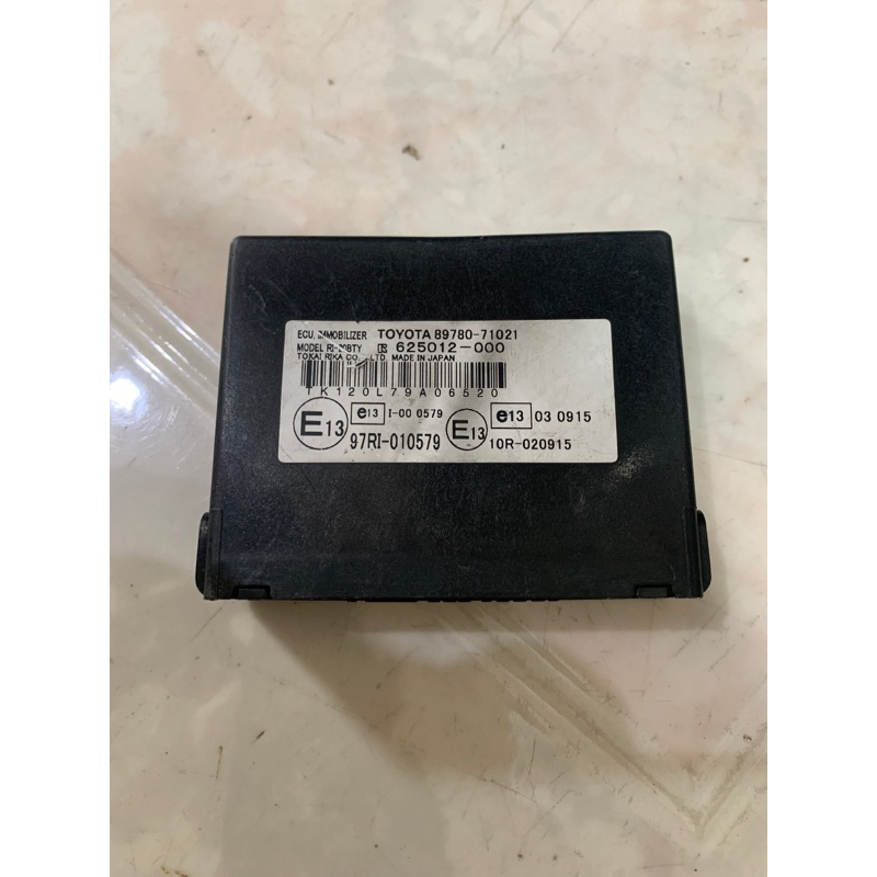 89780-71021 ecu immobilizer komputer immobilizer innova hilux fortuner ORIGINAL