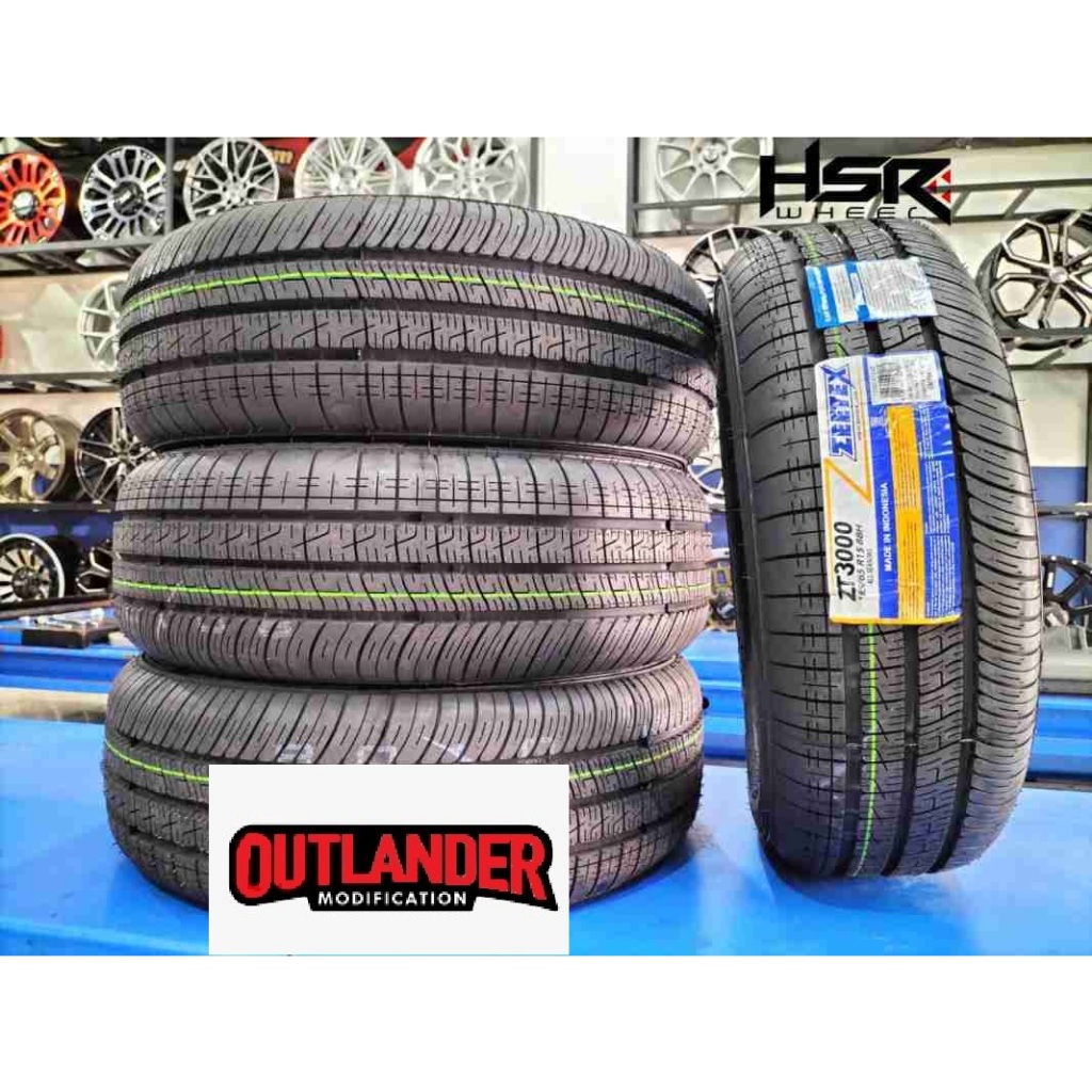 Ban Mobil Murah Ring 15 Ukuran 185/60 Merek Zeetex Zt3000 185 60 R15 Tubeless