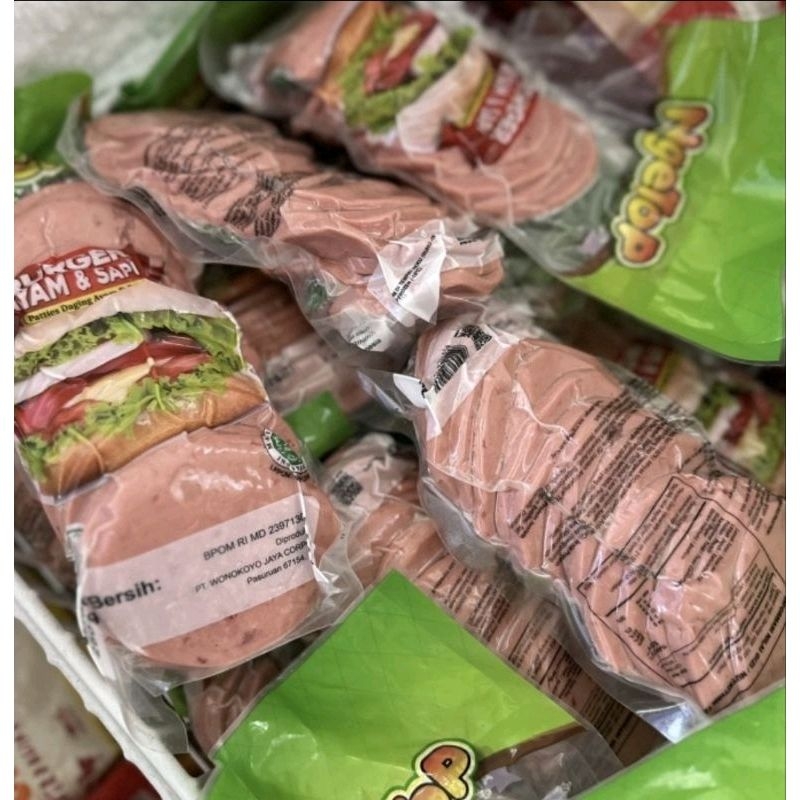 

daging burger isi 20