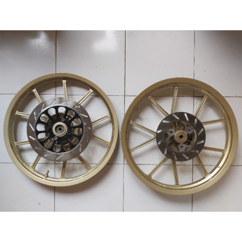 Velg DAYTONA GP WHEEL YAMAHA, sudah PNP Satria Hiu 2T