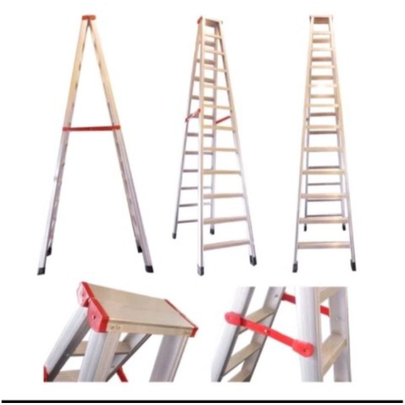 Tangga Lipat 3 Meter/Tangga Lipat Original