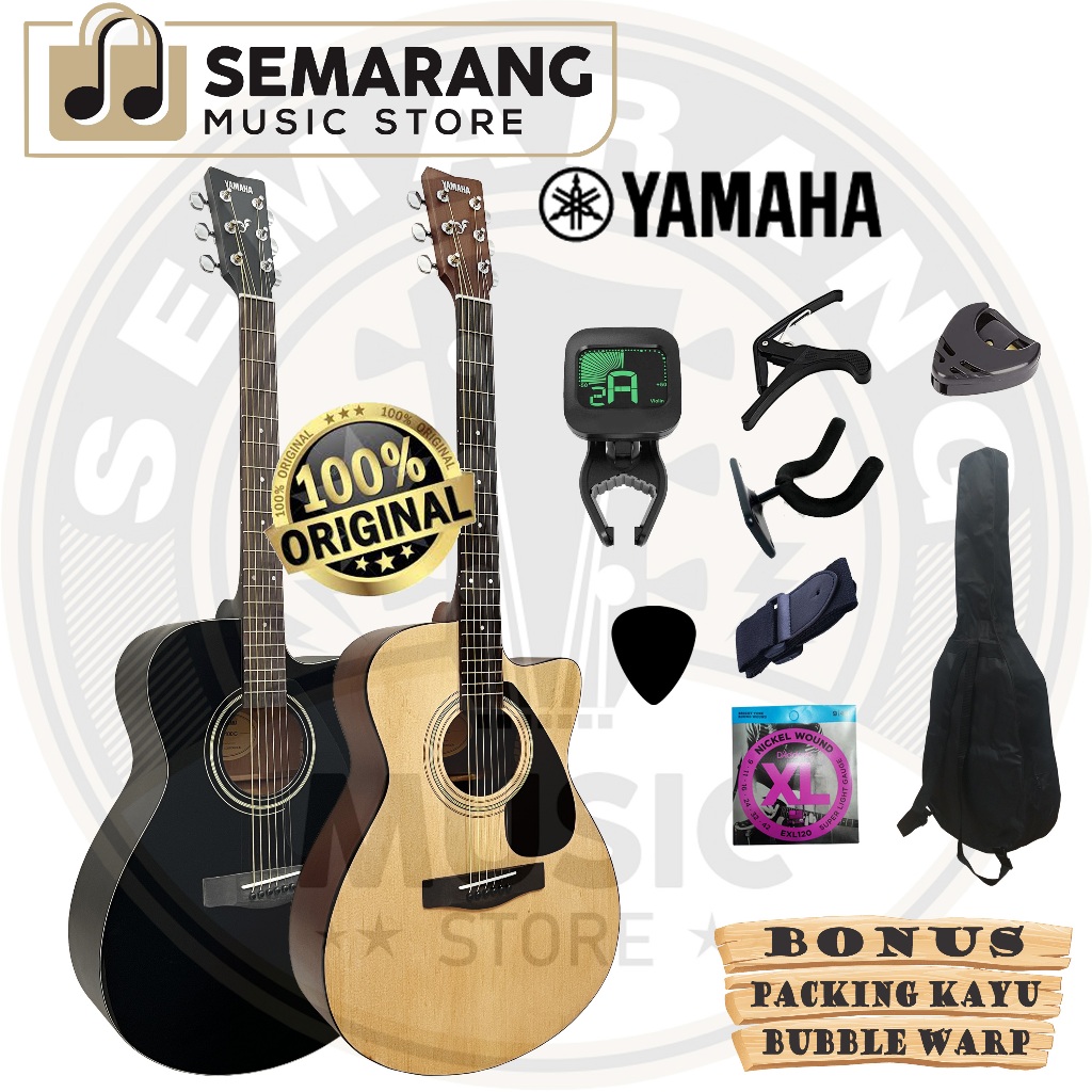 ORIGINAL Gitar Akustik Yamaha FS100C Original