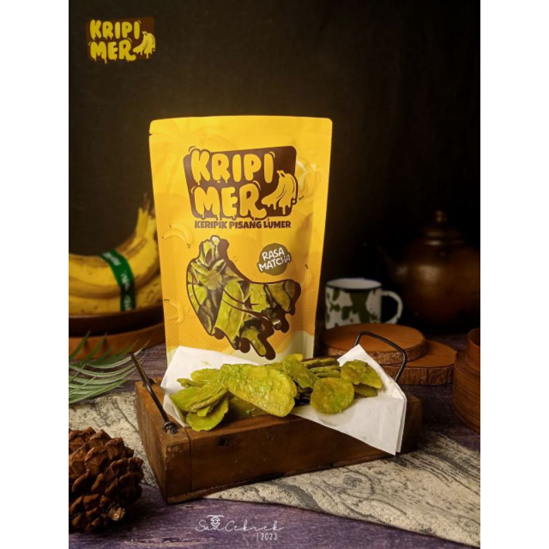 

cemilan pisang coklat dan matcha lumer