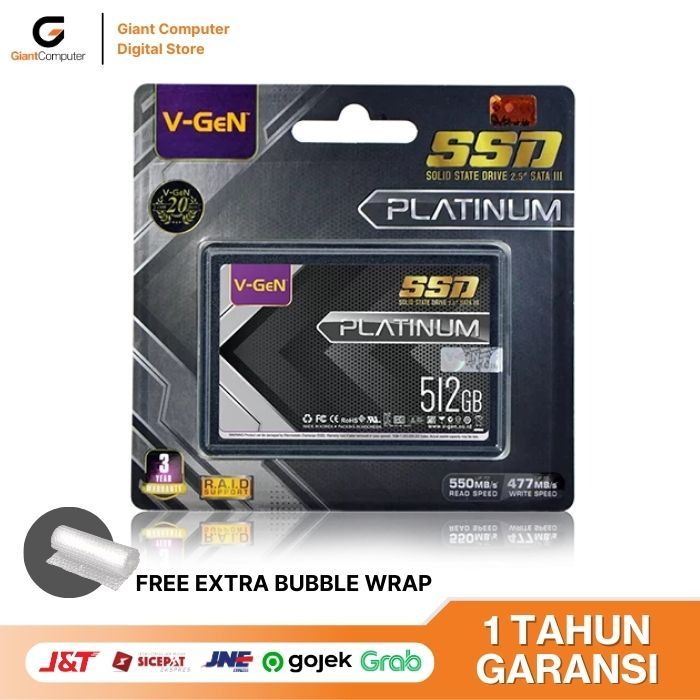 SSD VGEN 1TB 2.5" SATA III PLATINUM RESCUE