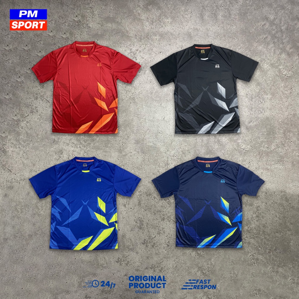 JERSEY BADMINTON KAOS BAJU BULUTANGKIS RS REINFORCE SPEED HNP 9027 ORIGINAL