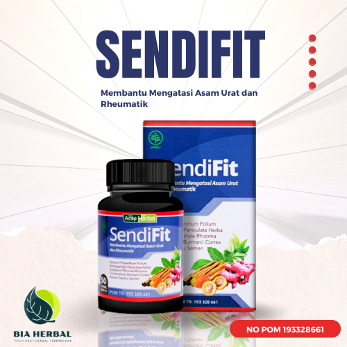 SendiFit - Suplemen Nutrisi Dewasa untuk Tulang dan Sendi dan Vitamin Tulang dan Sendi Dewasa 50 Kapsul
