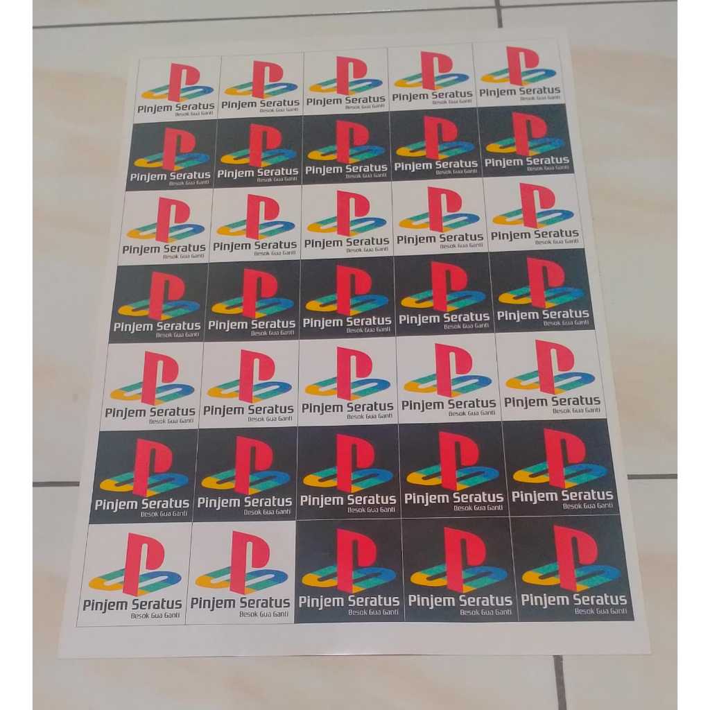 

STICKER PINJEM SERATUS
