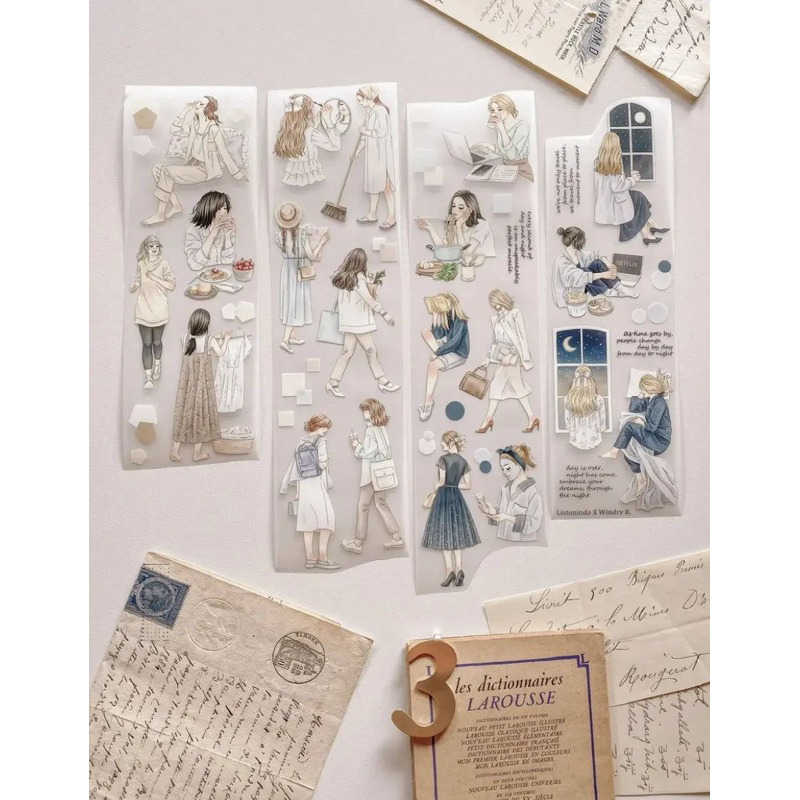 

Sample Day and Night PET Tape by Listeninda X Windry Ramadhina
