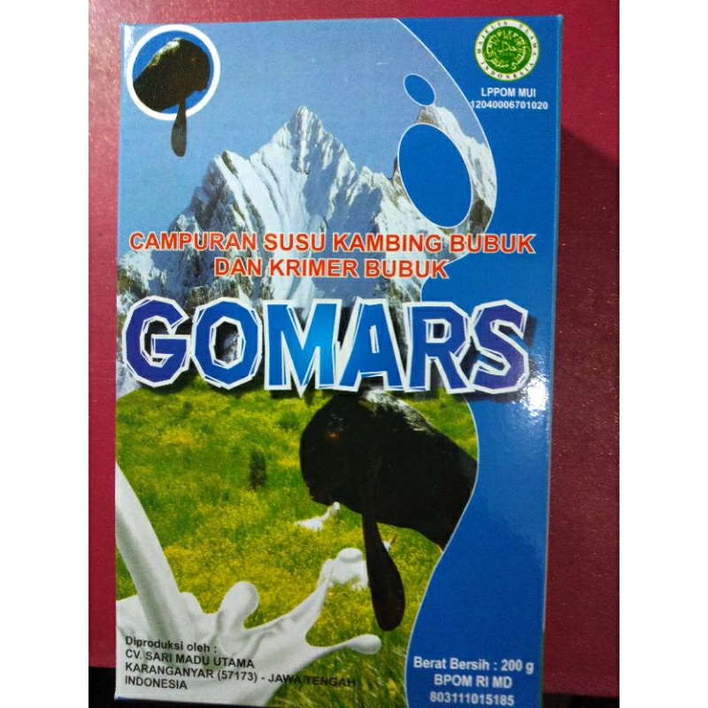 

susu ettawa gomars