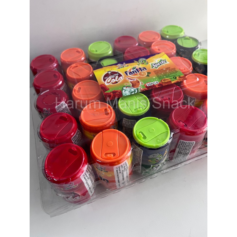 Permen Coca Cola Sprite Fanta isi 30
