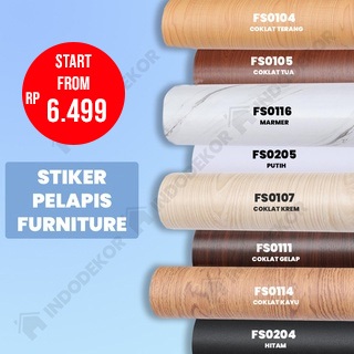 Pelapis Furniture - Interior PVC film - Tacon - Decosheet sticker - Stiker Hpl - Hpl Sticker