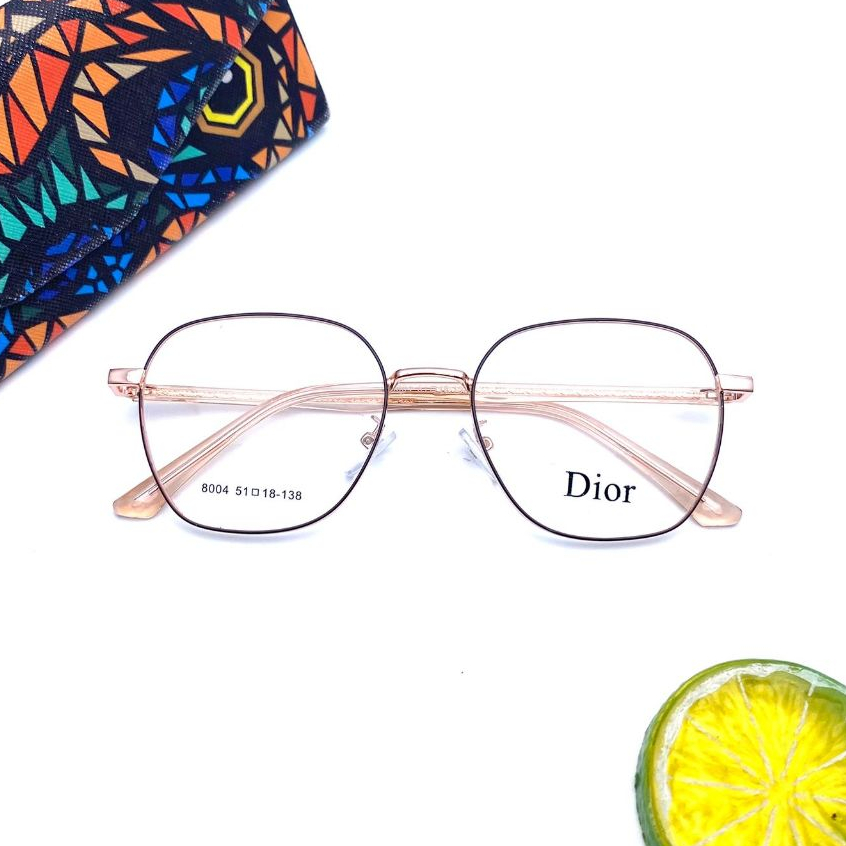 Kacamata Segi Enam Wanita Ringan Antiradiasi Photocromic