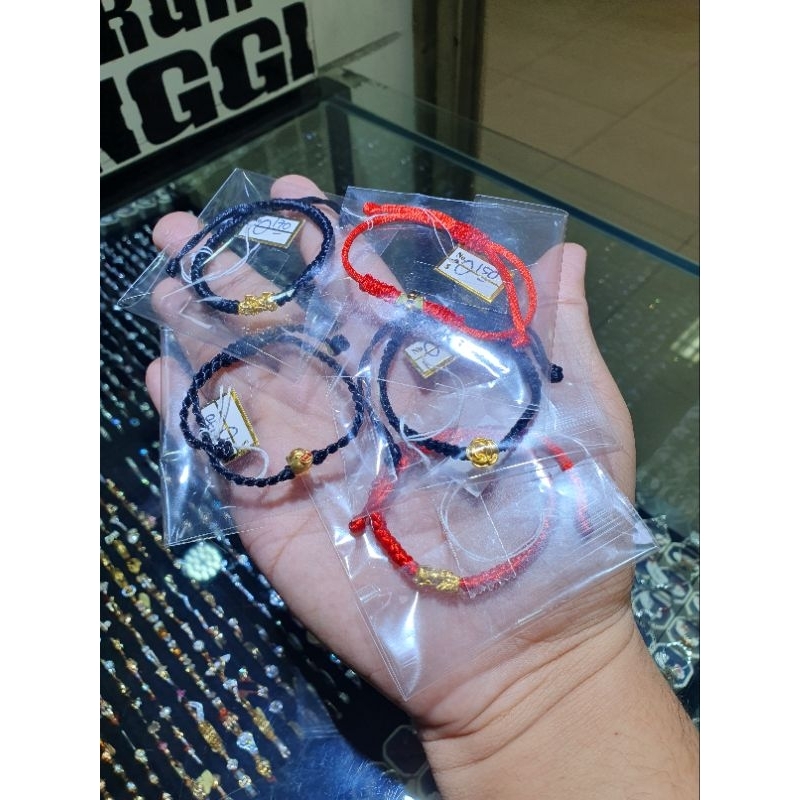 gelang tali emas 24k