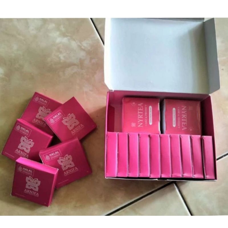 Sabun Glowing Nyr Tea Arnifa