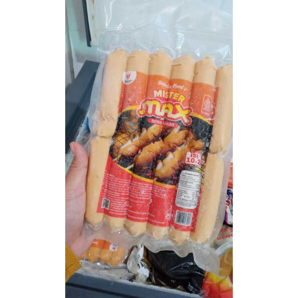 

SOSIS BAKAR MISTER MAX ISI 12