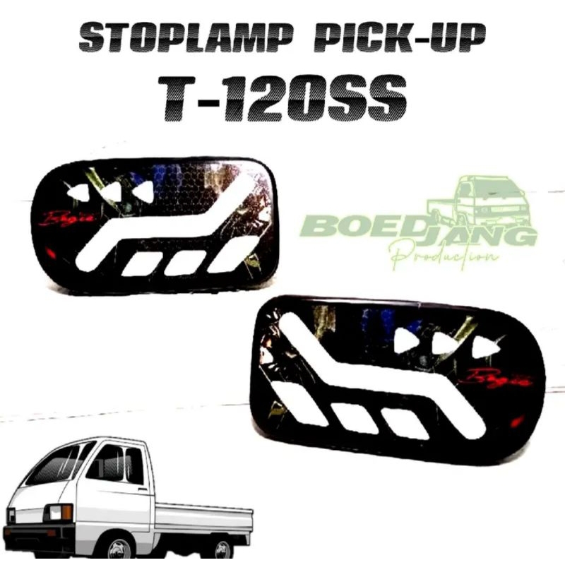 STOPLAMP LAMPU REM SEN BELAKANG MOBIL T120SS VARIASI