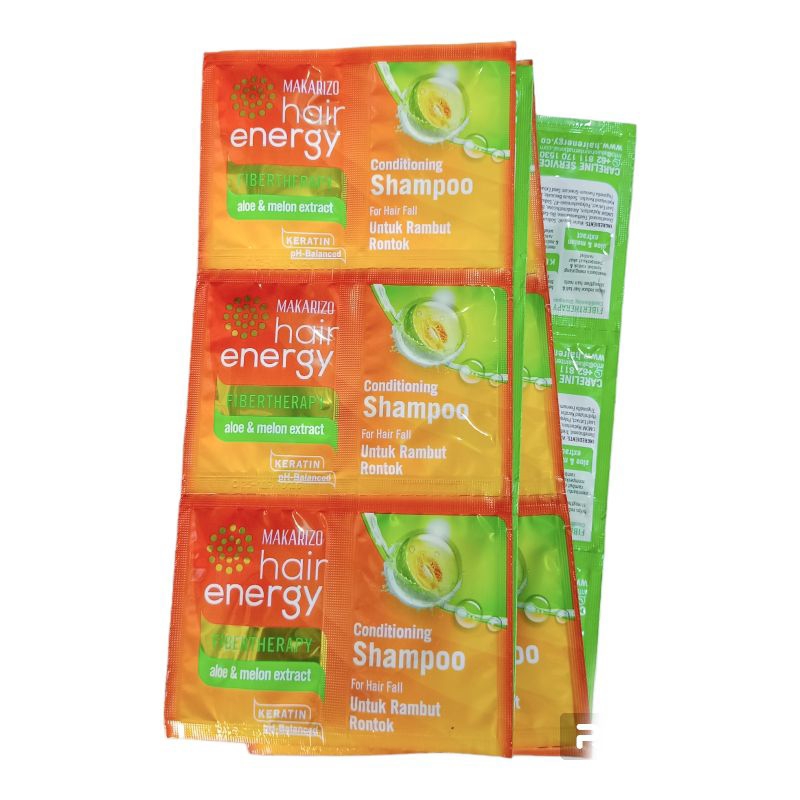 Shampoo Sampo Makarizo untuk Rambut Rontok isi 12/renceng