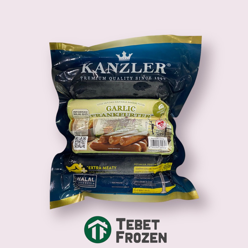 

KANZLER SOSIS GARLIC FRANKFURTER - TEBET FROZEN