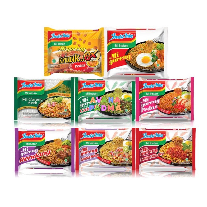 

Mi Instan Indomie (11 Varian Rasa)