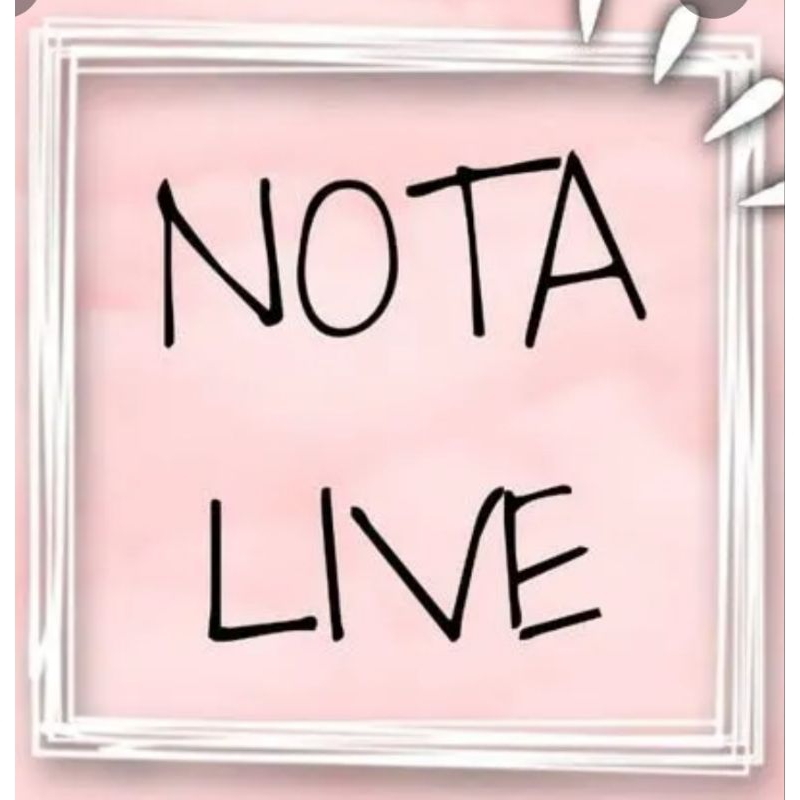 

NOTA LIVE SALE