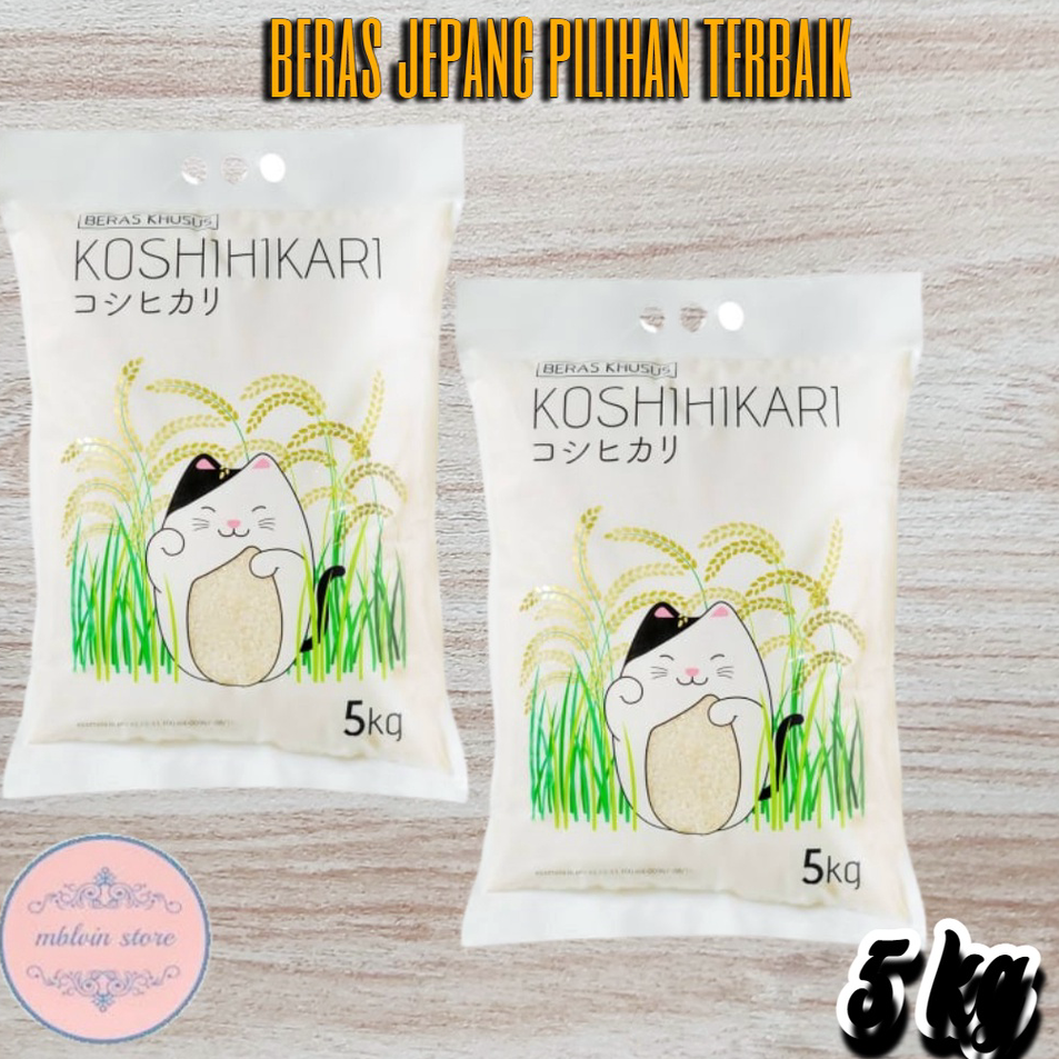 

Terlaris Koshihikari Beras Jepang 5 kg