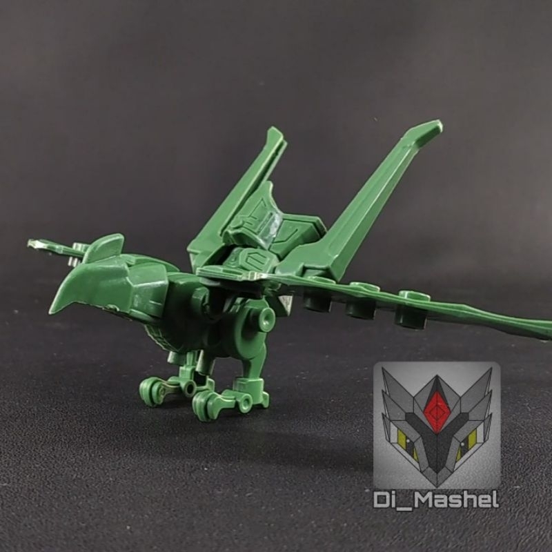 Animal Warrior Mainan Robot Binatang (hasil unboxing).