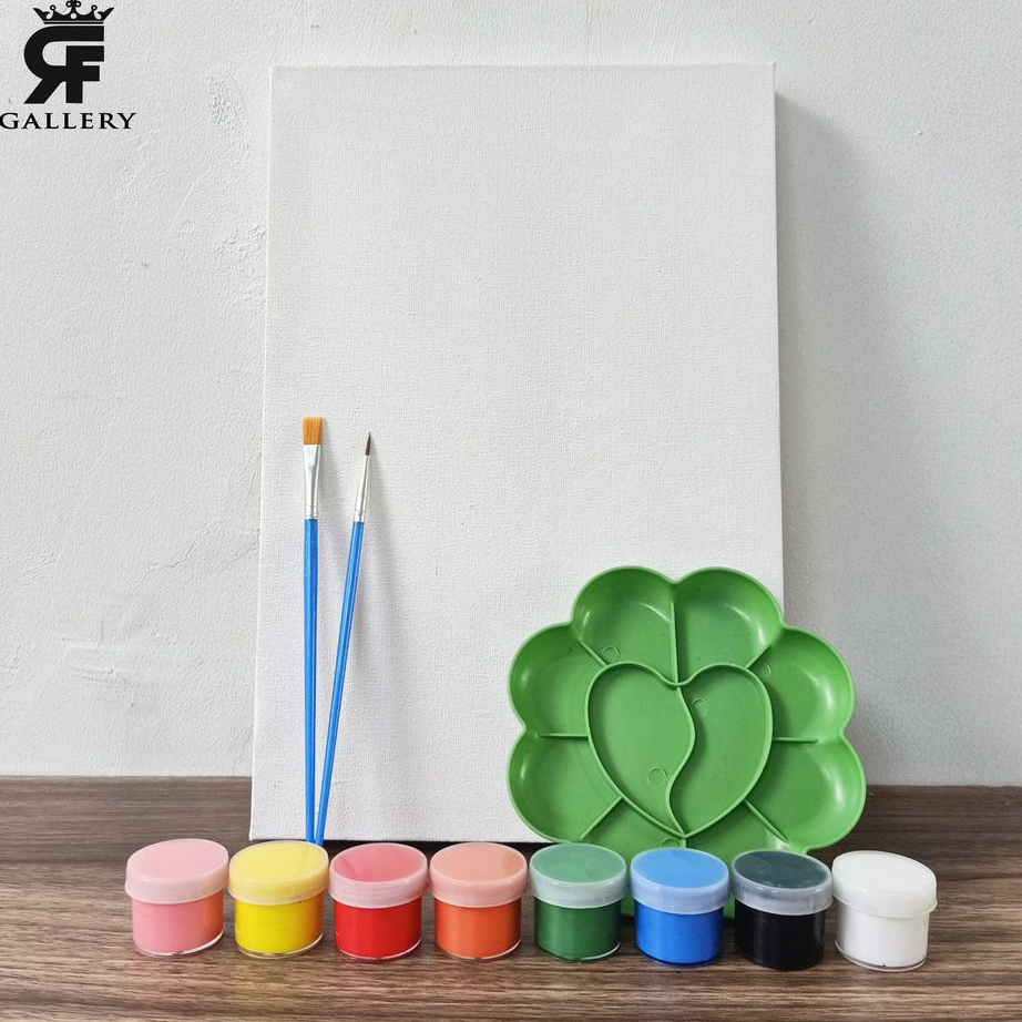 

Terkini Paket Alat Lukis Anak Lengkap 1 Set 20x30 cm Peralatan Melukis Kuas Cat Air Minyak Warna Watercolor Palet Kuas Painting Brush Kanvas Canvas 20 x 20 cm Paint Art Acrylic Akrilik