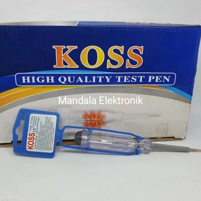 Obeng Tespen Listrik Obeng Tespen Tes Listrik