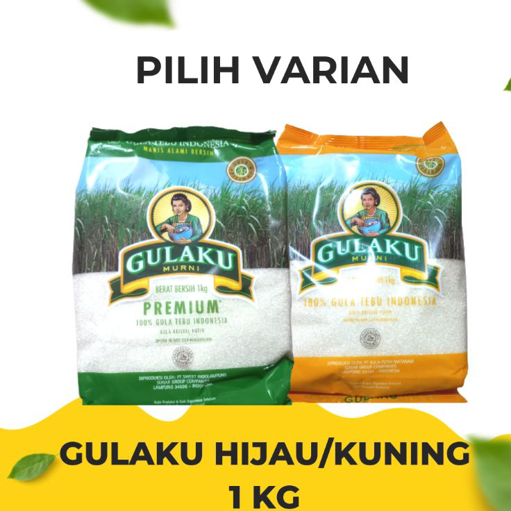 

➔➝✺❇ GULAKU 1 KG HIJAU/KUNING (PILIH VARIAN)